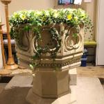 The Font & Revd. Lizzie Hood.