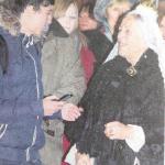 "Queen Victoria" is always a popular guest at the Old Town's Victorian Night 20 November 2013